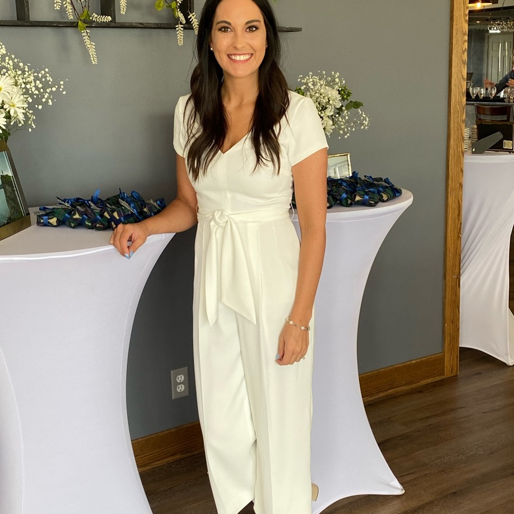 Elegant White Jumpsuit